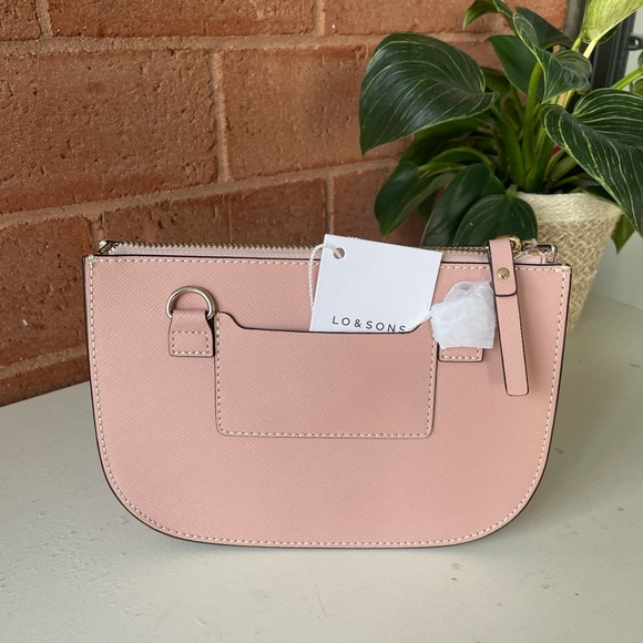 Lo & Sons Bags Lo Sons Large Waverly 2 In Saffiano Leather Poshmark